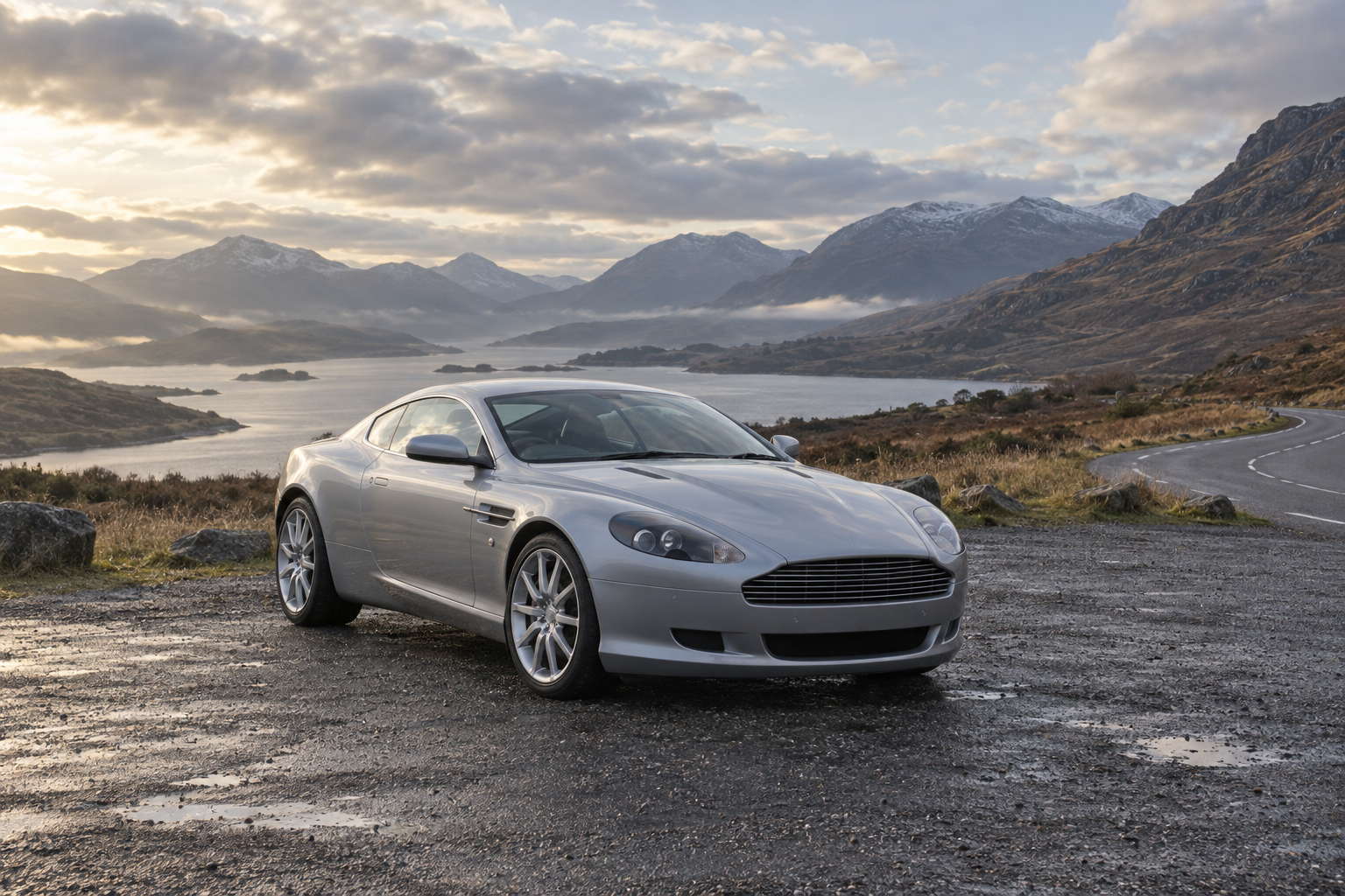 Aston Martin DB9: de lange reis begint bij de verhoudingen