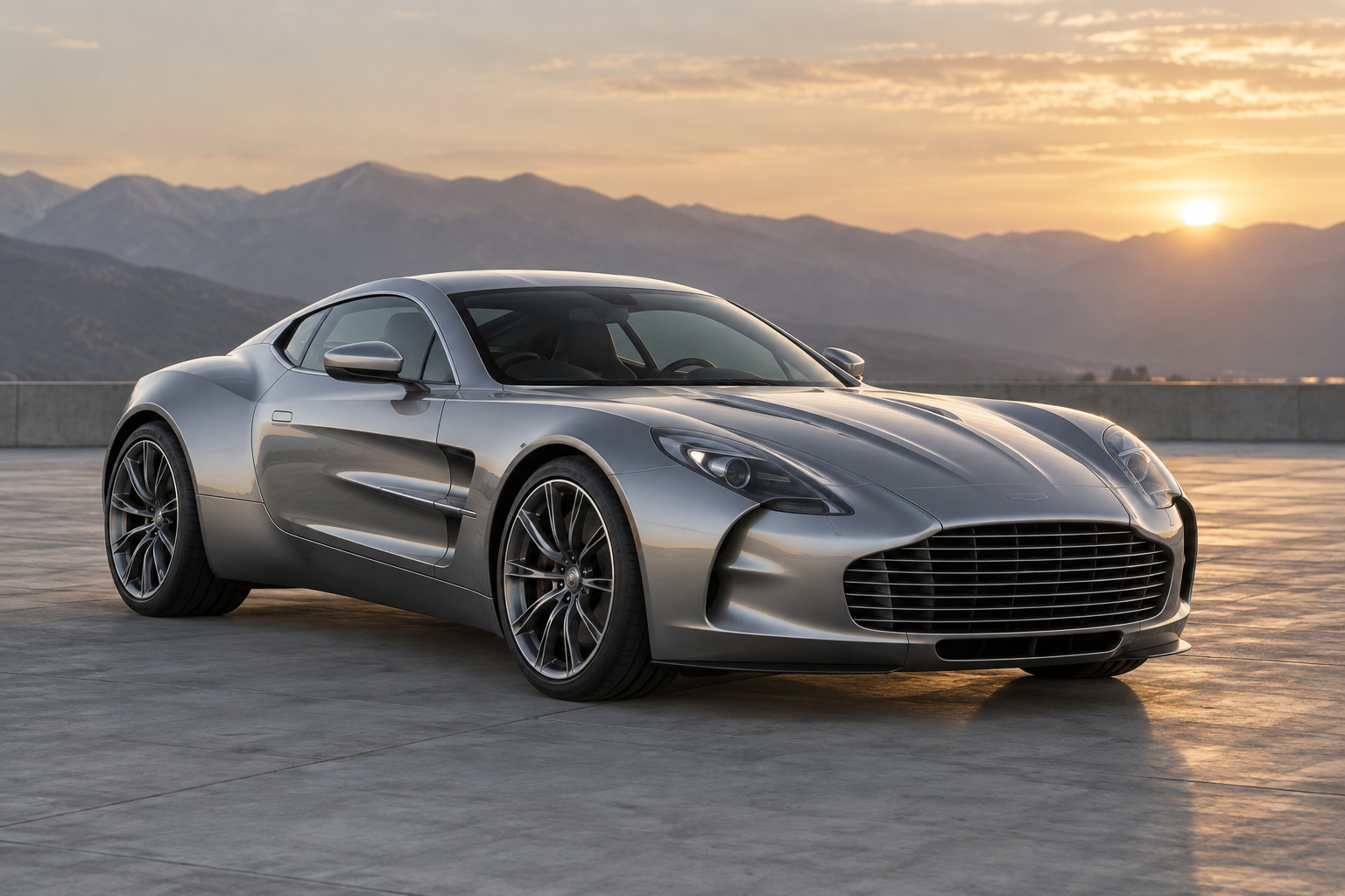 Aston Martin One-77: handgevormd aluminium rond een kern van koolstofvezel