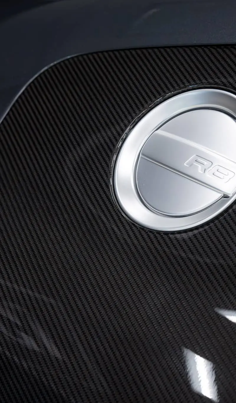 Handgeschakelde Audi R8 4.2 V8 uit 2008 bij The Engine Room