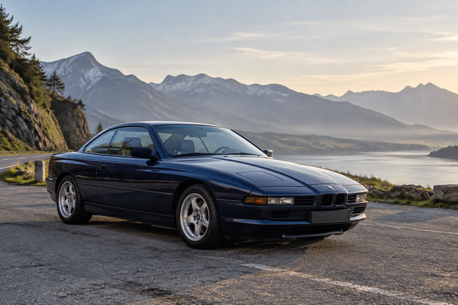 BMW 850i: lange afstanden beginnen bij weinig toeren