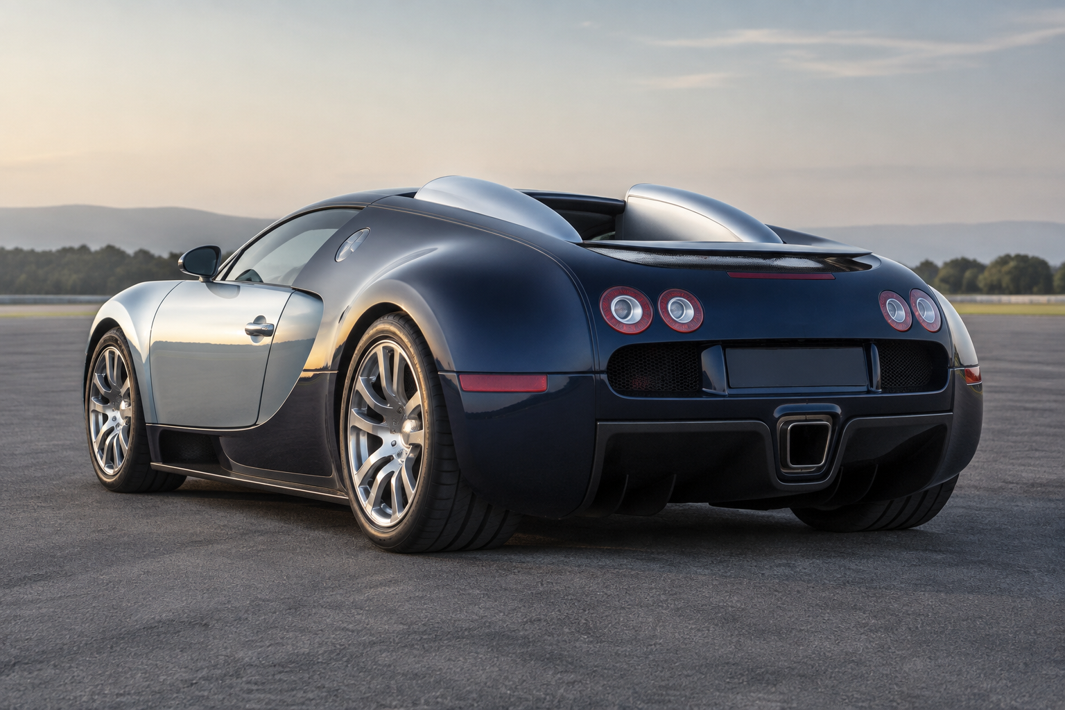 Bugatti Veyron 16.4: de topsnelheid begint bij de banden