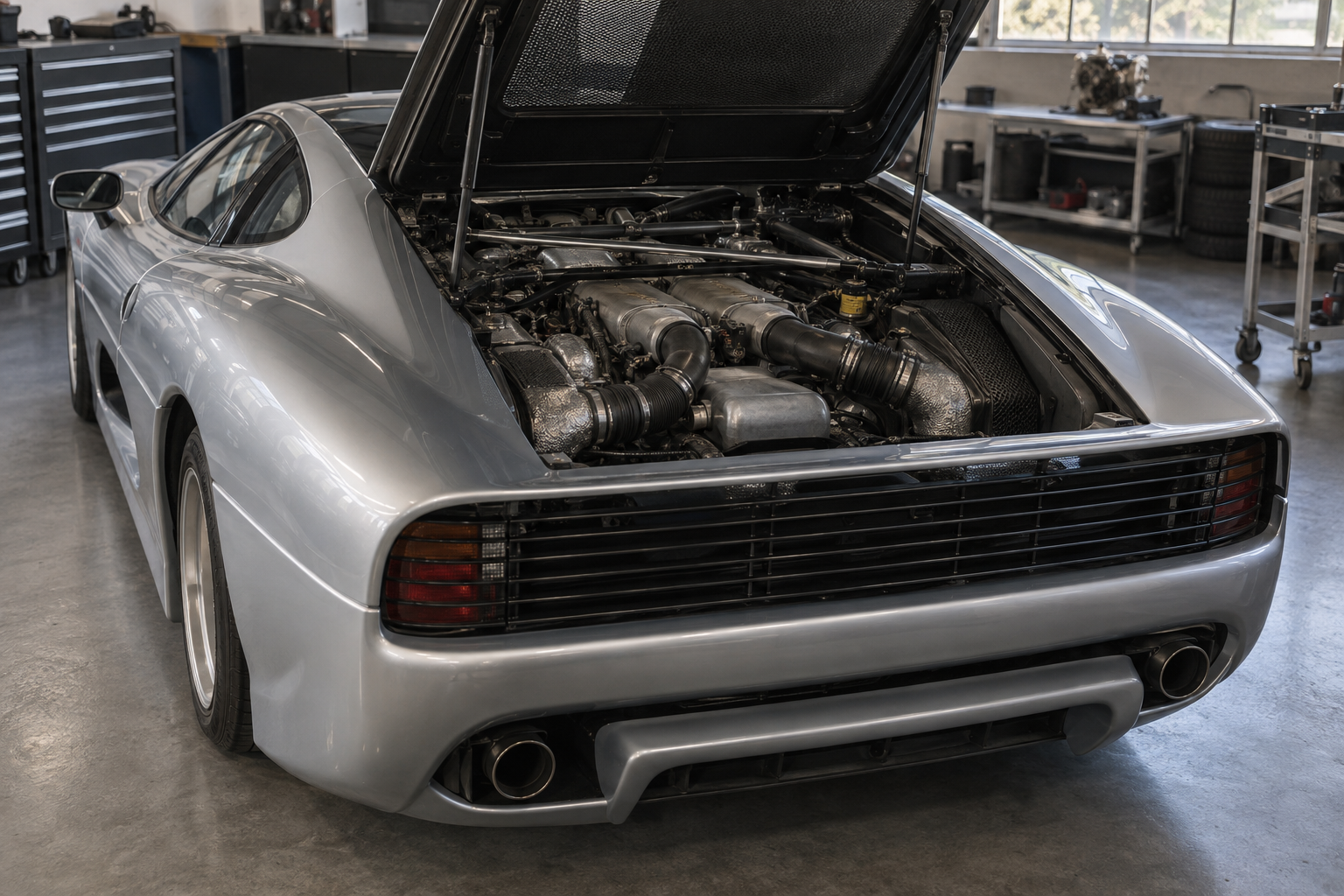 Jaguar XJ220, foto 2