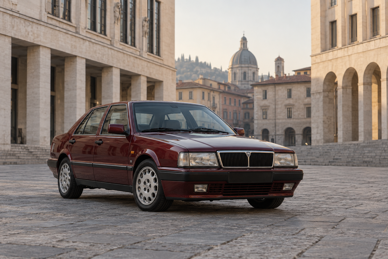 Lancia Thema 8.32: een V8 op de voorwielen, tegen de gewoonte in