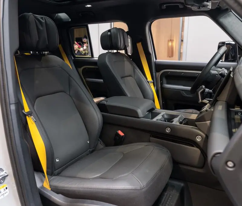 Land Rover Defender 110 P300e X Urban Automotive Yellow Accents