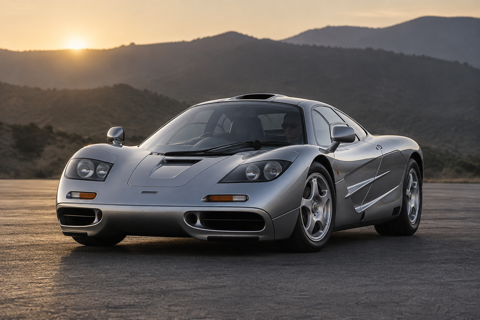 McLaren F1: de bestuurder als middelpunt