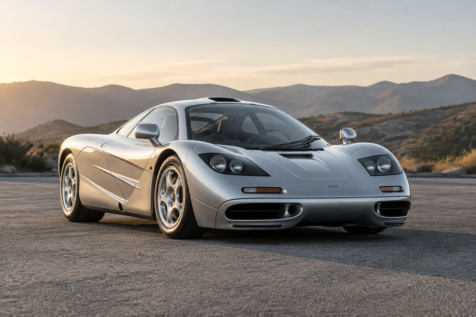 McLaren F1: de bestuurder zit niet voor niets in het midden