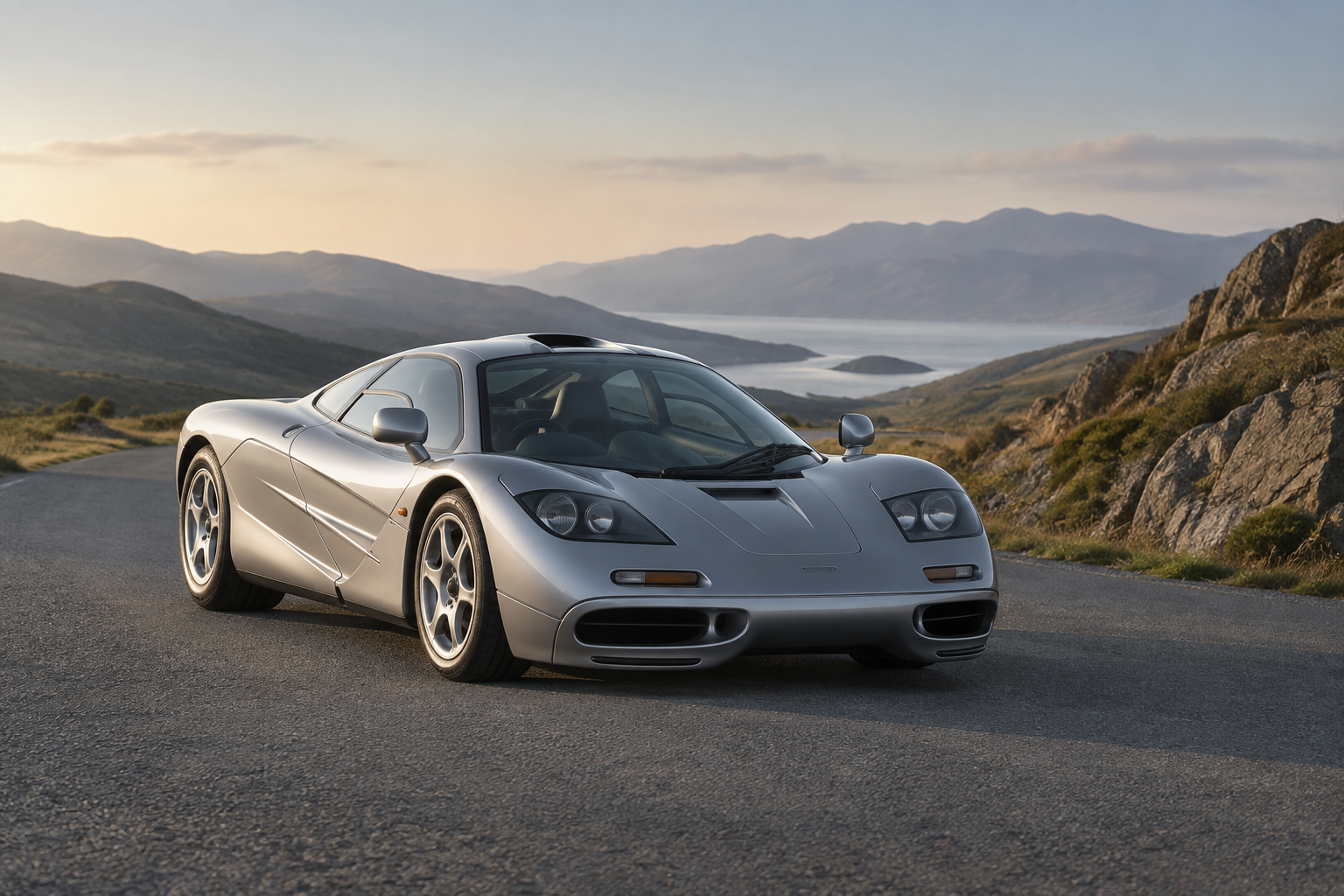 McLaren F1: de bestuurdersstoel als middelpunt