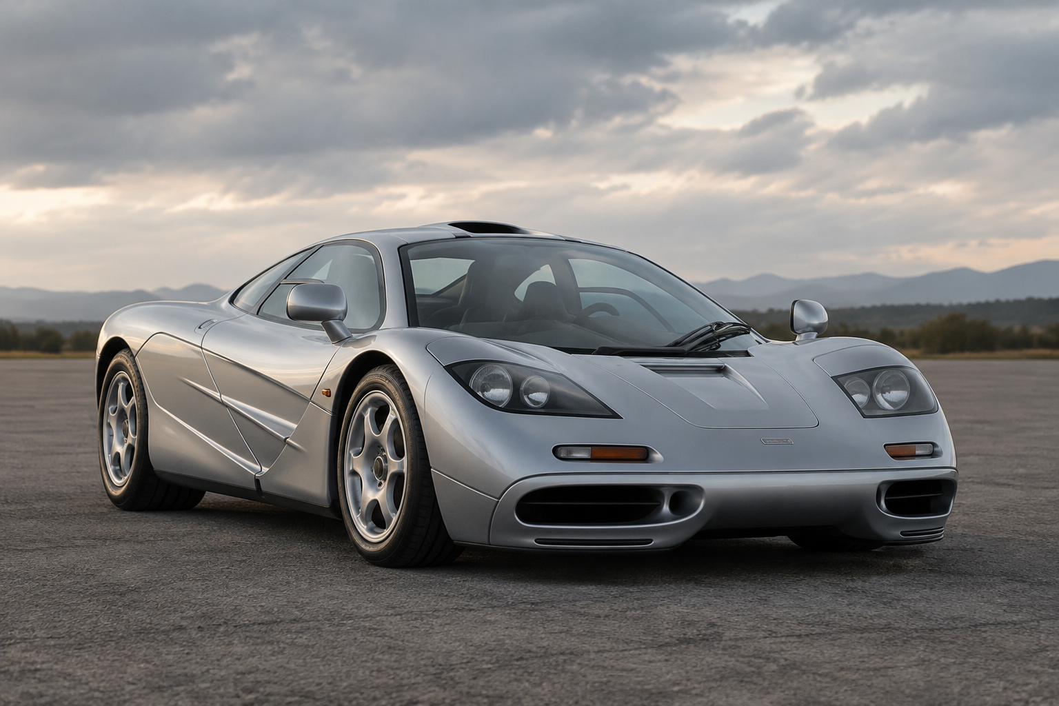 McLaren F1: waarom de bestuurder niet links of rechts zit