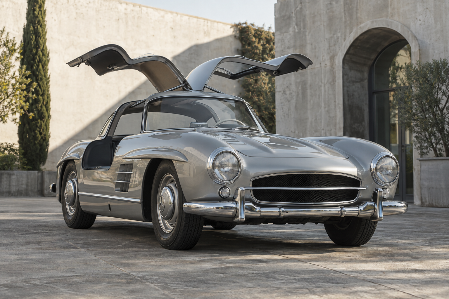 Mercedes-Benz 300 SL: vleugeldeuren als antwoord op een technisch probleem