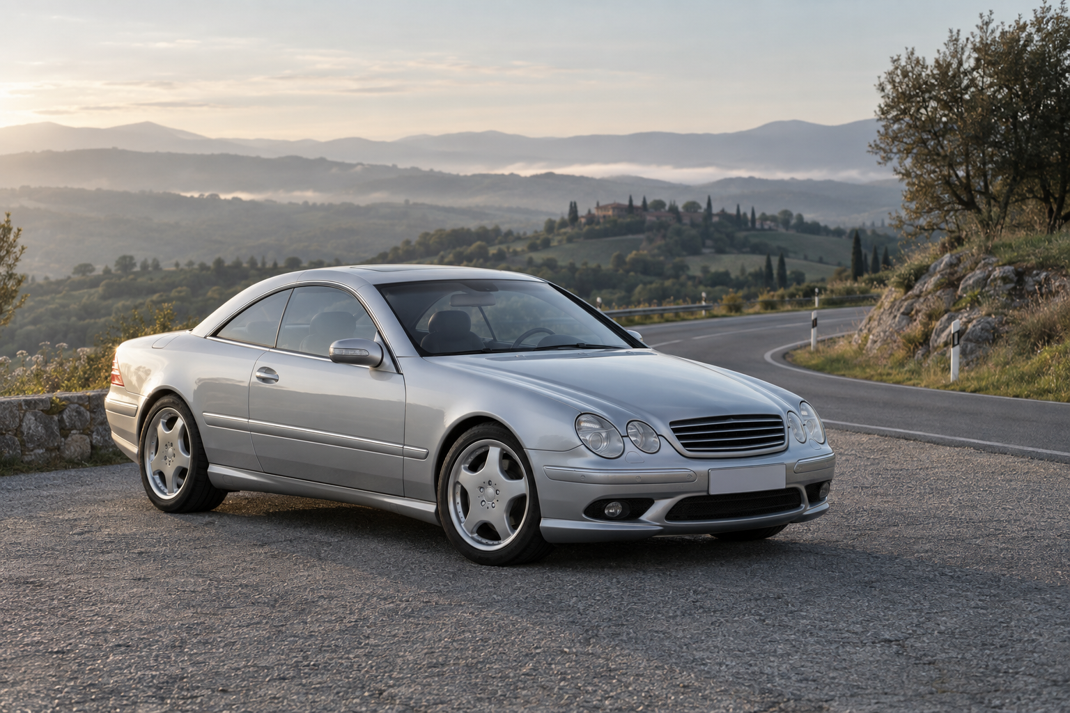 Mercedes-Benz CL 500: rust op lange afstand is een technische opgave