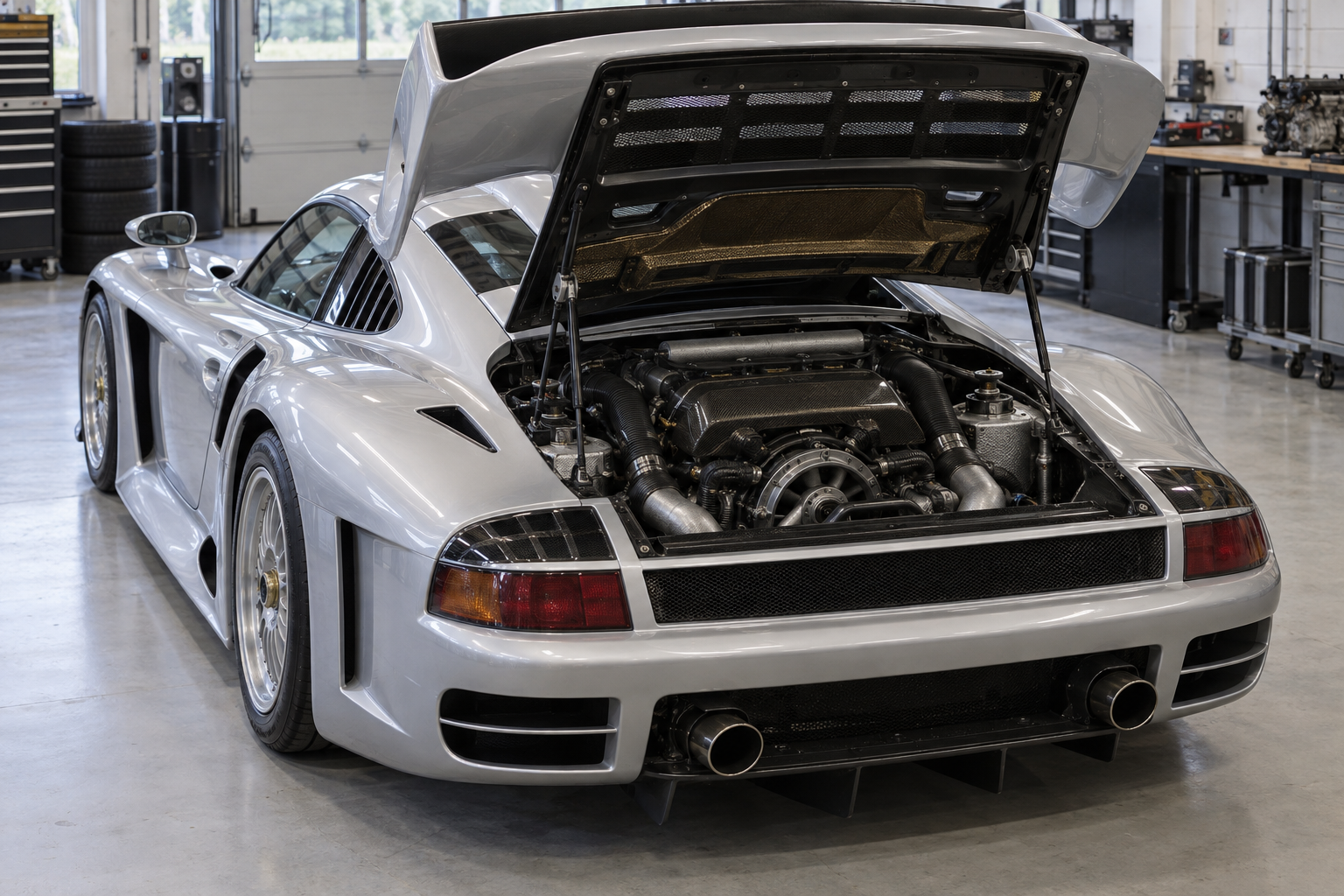 Porsche 911 GT1 Straßenversion, foto 2