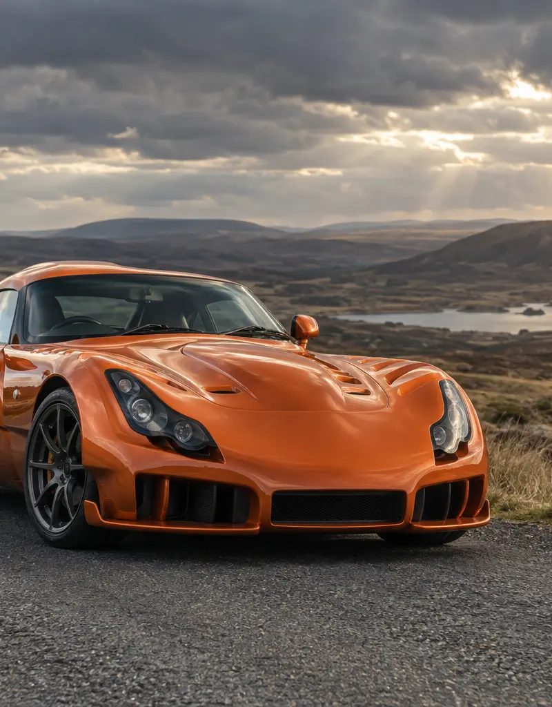 TVR Sagaris: een carrosserie die weigert gladgestreken te worden