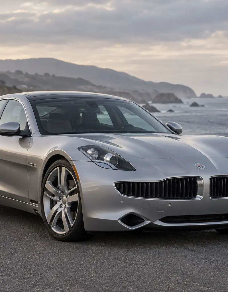 Waarom drijft de benzinemotor van de Fisker Karma de wielen niet aan?
