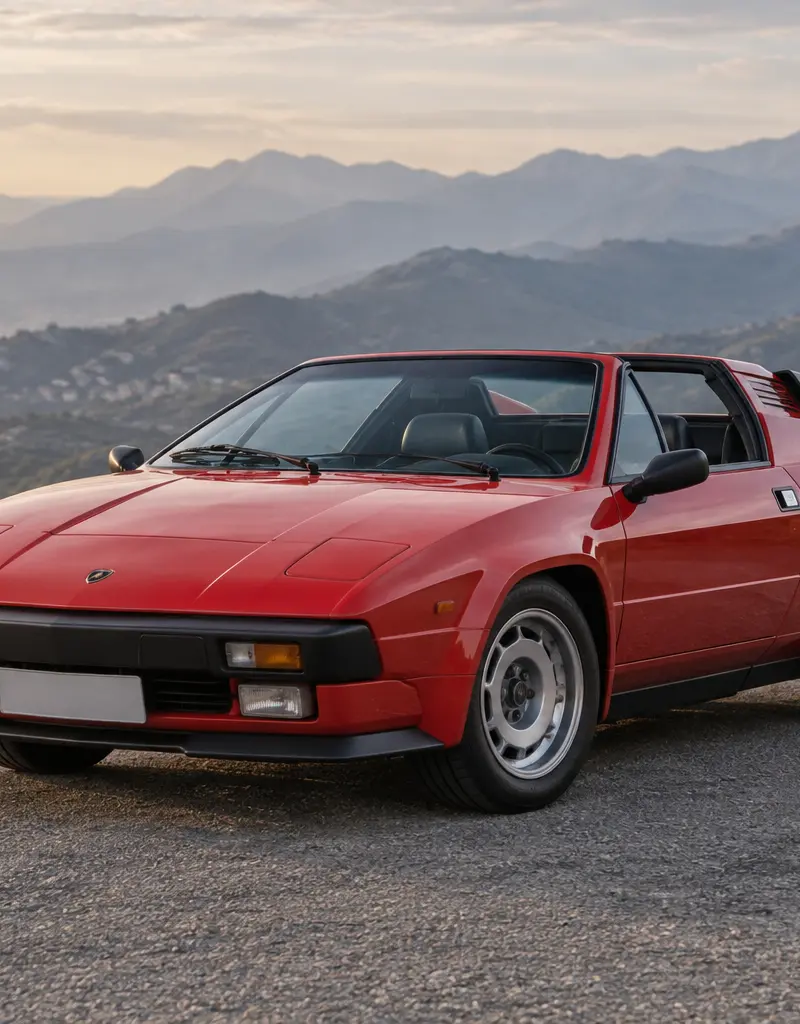 Waarom is de Lamborghini Jalpa juist zonder V12 zo interessant?