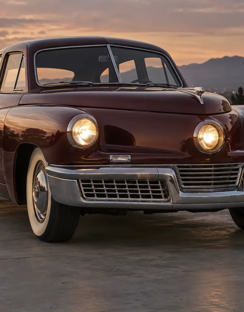 Waarom kreeg de Tucker 48 een derde koplamp?