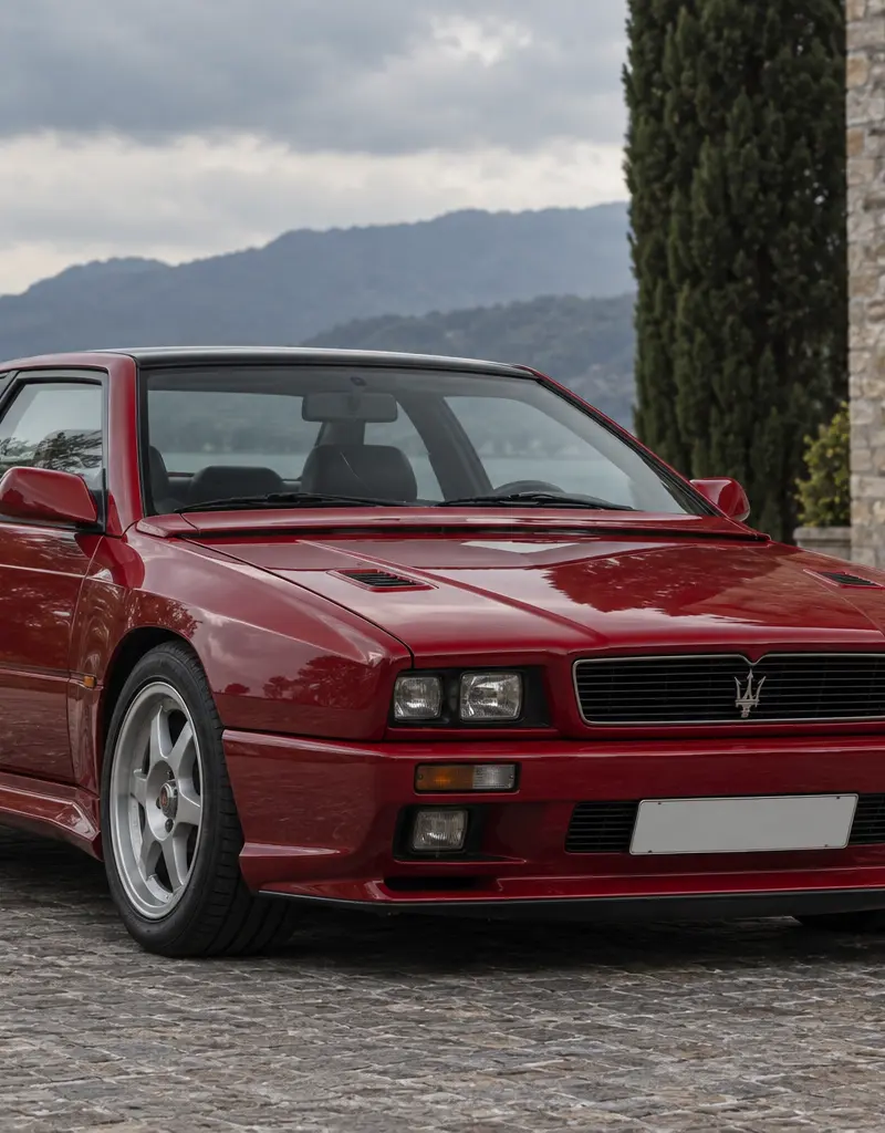 Waarom zoeken verzamelaars de Maserati Shamal met zijn hoekige V8-karakter?